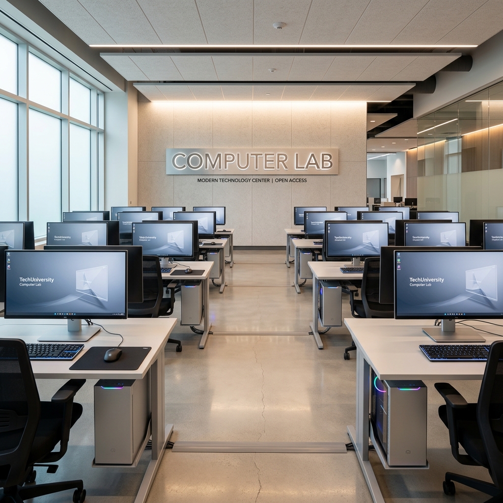 Letscraft Future College Computer Lab