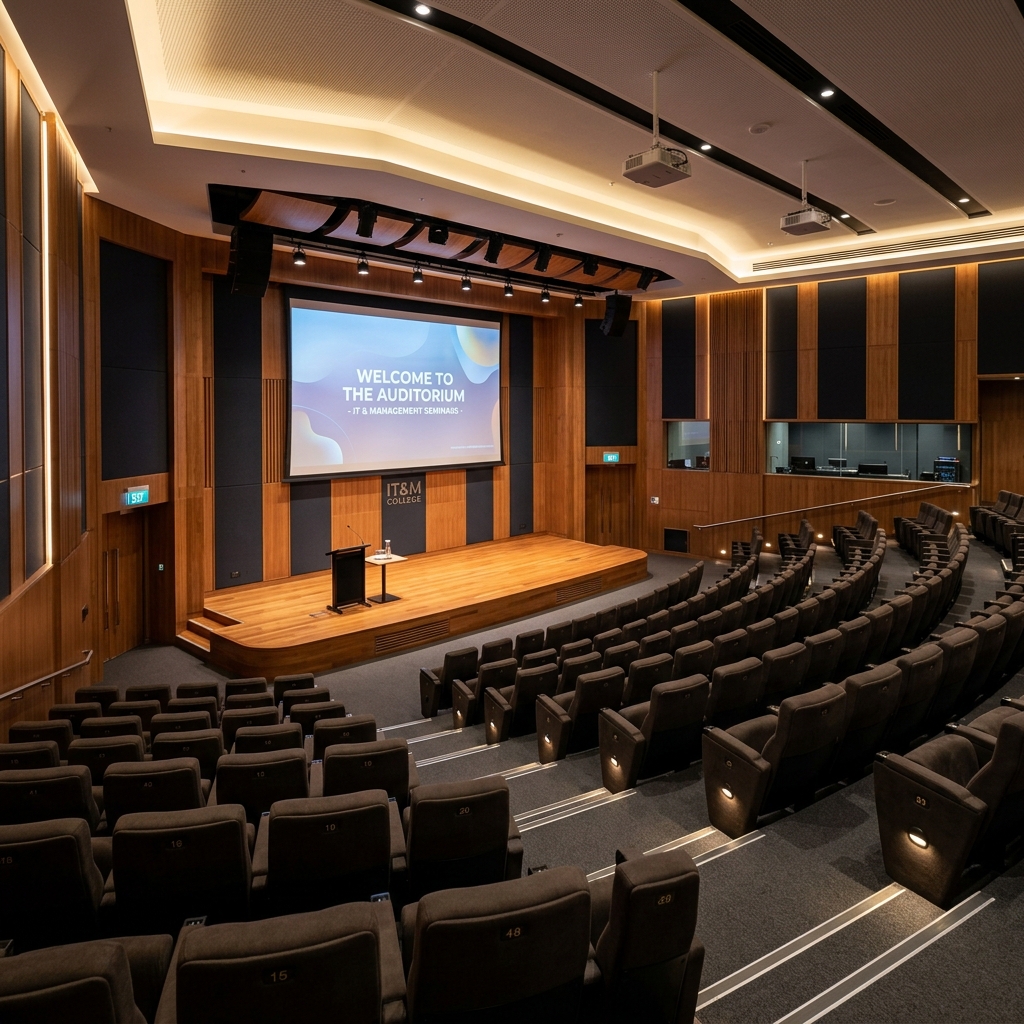 Letscraft Future College Seminar Hall
